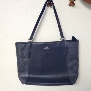 COACH Leather Tote Bag